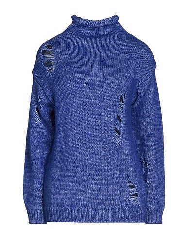 AGLINI Dolcevita Blu 36% Cotone, 30% Lana di alpaca, 28% Poliammide, 6% Lana