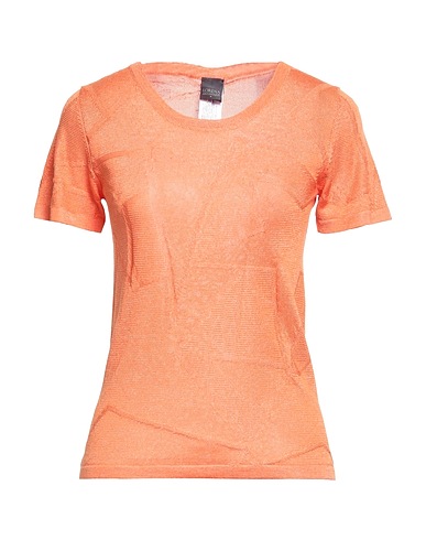 LORENA ANTONIAZZI Pullover Arancione 52% Viscosa, 48% Poliestere