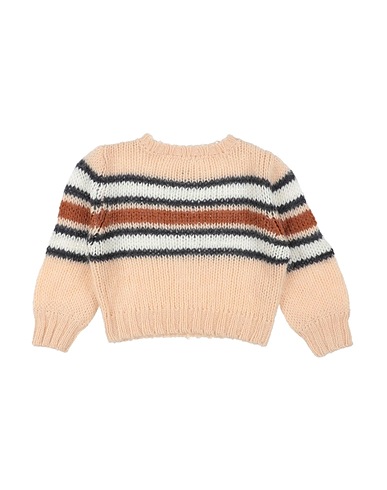 LONGLIVE THEQUEEN Pullover Beige 40% Nylon, 32% Lana mohair, 28% Lana Merino