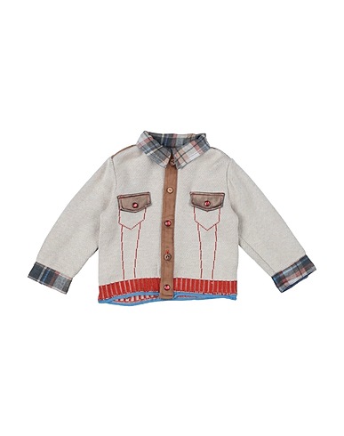 AMORE IS ME! Cardigan Beige 96% Viscose, 4% Elastane, Cotton