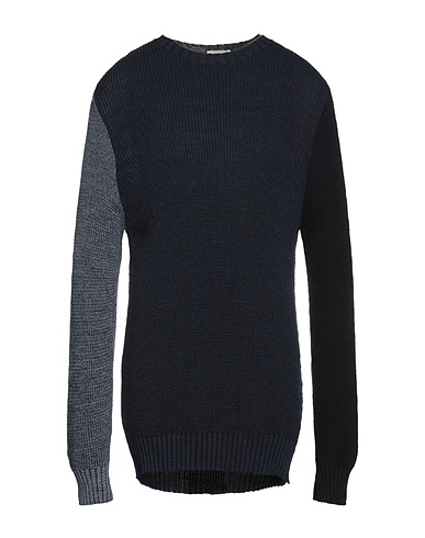 BECOME Pullover Blu notte 75% Acrilico, 10% Lana, 10% Viscosa, 5% Lana di alpaca