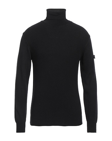PEUTEREY Col roulé Noir 85% Coton, 15% Laine
