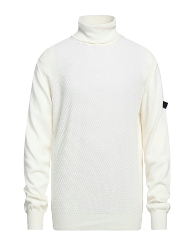 PEUTEREY Polo neck Ivory 85% Cotton, 15% Wool