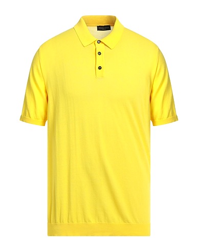 ROBERTO COLLINA Pullover Giallo 100% Cotone