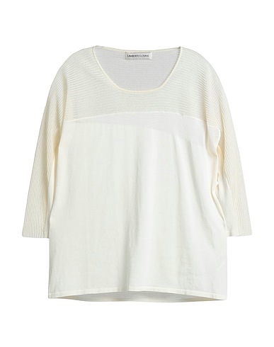 LAMBERTO LOSANI Pullover Avorio 45% Viscosa, 27% Cotone, 18% Poliammide, 10% Seta