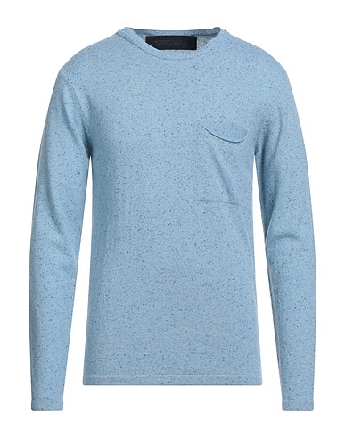 MOMO DESIGN Jersey Azul celeste 30% Lana, 30% Viscosa, 25% Poliamida, 15% Seda