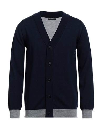 THE GOOD PEOPLE Cardigan Midnight blue 100% Merino Wool