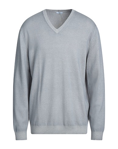 MALO Sweater Grey 100% Virgin Wool