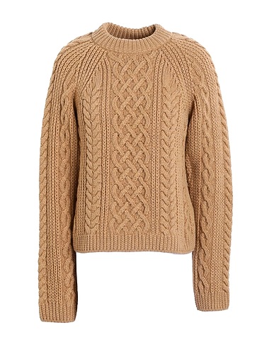 KENZO Jumper Camel 100% Wool