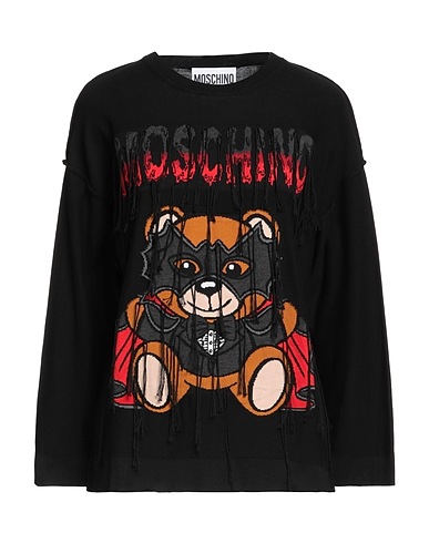 MOSCHINO Sweater Black 100% Cotton