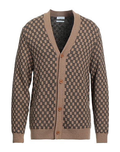 SANDRO Cardigan Cammello 33% Poliammide, 32% Lana, 28% Viscosa, 7% Cachemire