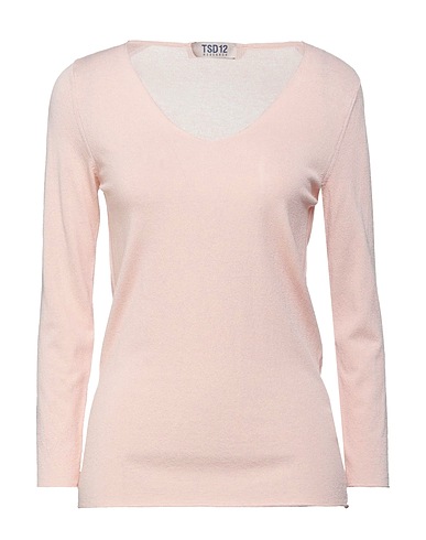 TSD12 Pullover Cipria 50% Viscosa, 50% Acrilico