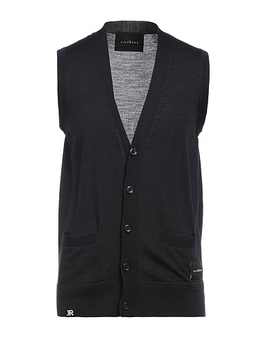 JOHN RICHMOND Cardigan Blu notte 50% Lana, 50% Acrilico