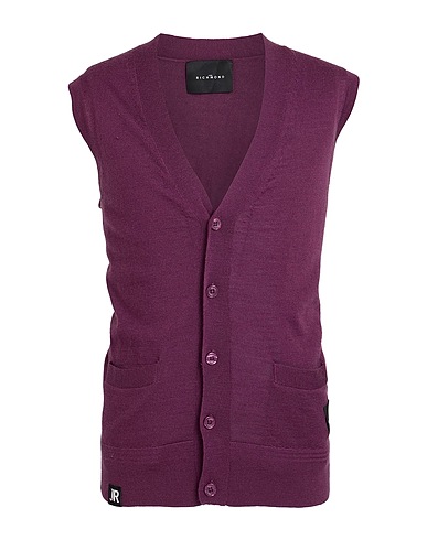 JOHN RICHMOND Cardigan Mauve 50% Wool, 50% Acrylic