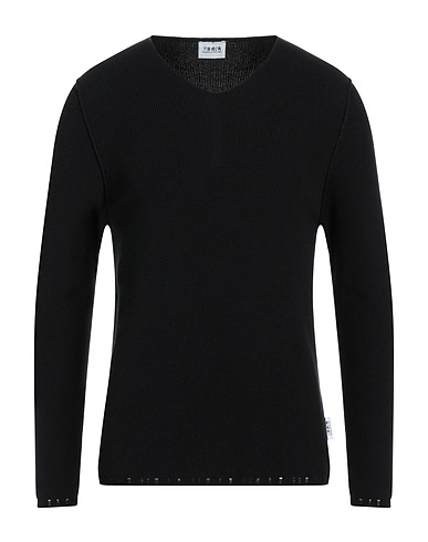 BERNA Jumper Black 55% Cotton, 45% Acrylic