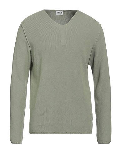 BERNA Pullover Verde militare 55% Cotone, 45% Acrilico