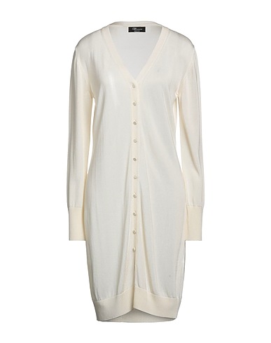 BLUMARINE Cardigan White 90% Viscose, 10% Cotton