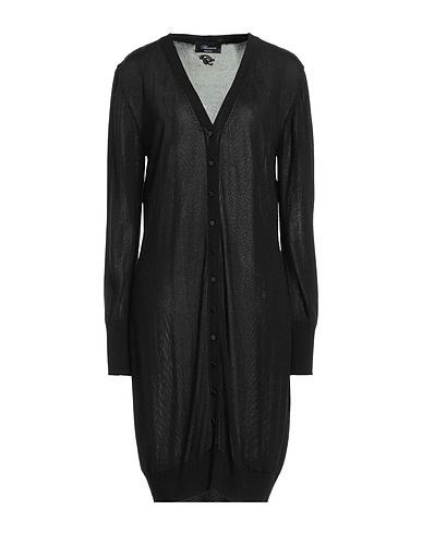 BLUMARINE Cardigan Black 90% Viscose, 10% Cotton