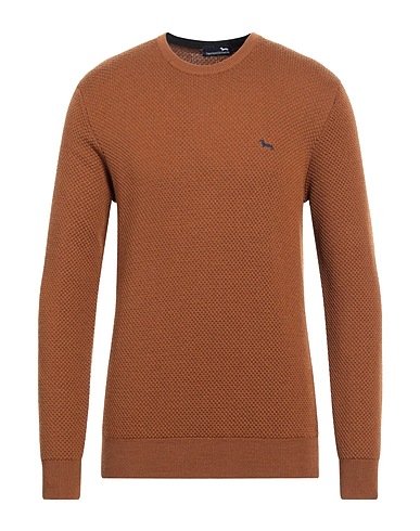 HARMONT & BLAINE Jumper Brown 100% Wool