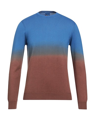 HERITAGE Pullover Blu 100% Cotone