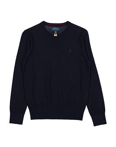 POLO RALPH LAUREN Jumper Midnight blue 100% Wool