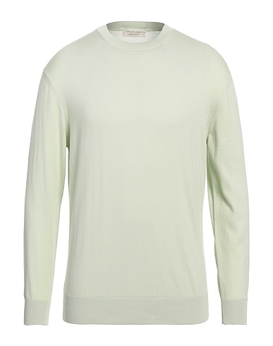 FILIPPO DE LAURENTIIS Pullover Verde chiaro 100% Cotone