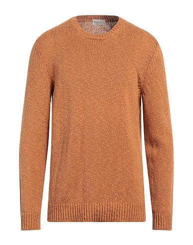 ALTEA Jumper Camel 61% Cotton, 39% Linen
