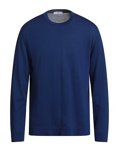 PT Torino Jumper Navy blue 70% Cotton, 30% Silk
