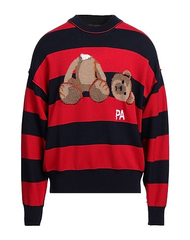 PALM ANGELS Pullover Nachtblau 100% Wolle, Mohairwolle, Schurwolle, Polyamid
