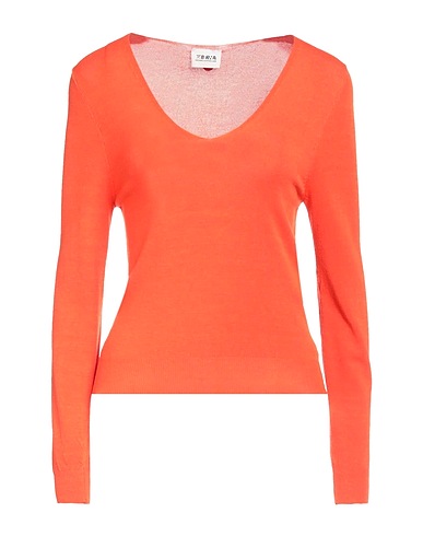 BERNA Jumper Orange 79% Viscose, 21% Polyamide