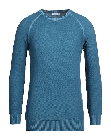 EXTE Jumper Slate blue Cotton