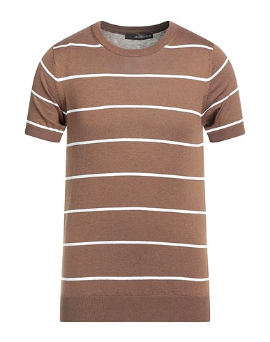 JEORDIE'S Sweater Brown 55% Silk, 45% Cotton