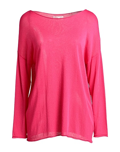 CROCHÈ Jumper Fuchsia 83% Viscose, 17% Polyester