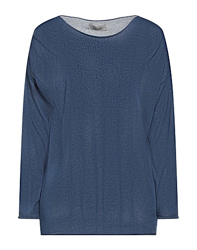 CROCHÈ Sweater Midnight blue 83% Viscose, 17% Polyester