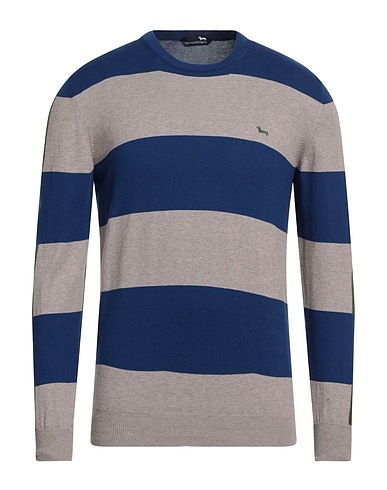 HARMONT & BLAINE Sweater Blue 95% Cotton, 5% Cashmere
