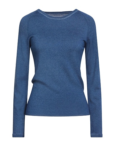 MAJESTIC FILATURES Cashmere blend Blue 100% Cashmere