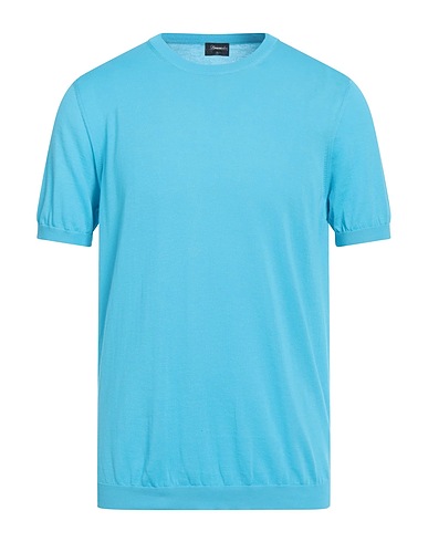 DRUMOHR Jumper Turquoise 100% Cotton
