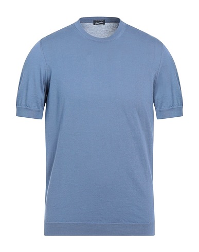 DRUMOHR Sweater Pastel blue 100% Cotton