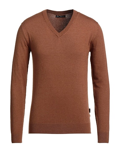 YES ZEE by ESSENZA Sweater Brown 38% Polyamide, 31% Acrylic, 20% Wool, 11% Polyester