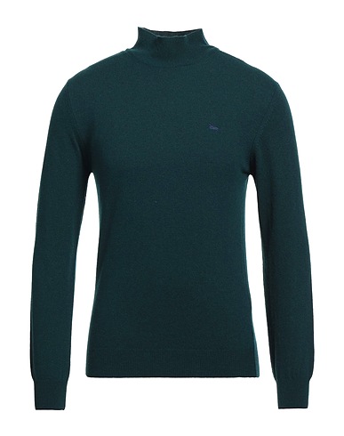 HARMONT & BLAINE Rollkragenpullover Dunkelgrün 40% Merinowolle, 30% Viskose, 20% Polyamid, 10% Kaschmir