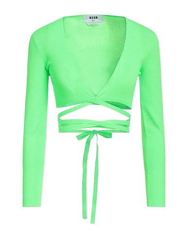 MSGM Shrug Green 90% Polyester, 6% Polyamide, 4% Elastane