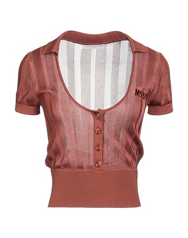 MORGAN STEWART SPORT Pullover Braun 100% Rayon