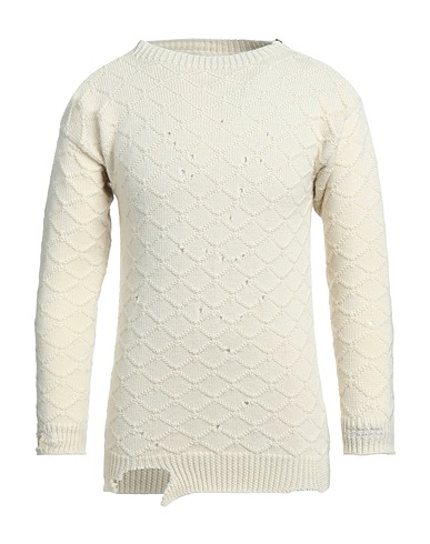 MAISON MARGIELA Sweater Ivory 100% Wool
