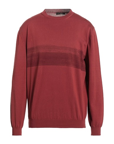 ZEGNA プルオーバー ブリック コットン 100%