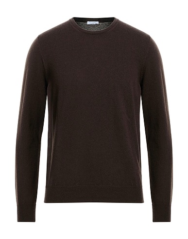 MALO Cashmere jumper Dark brown 100% Cashmere