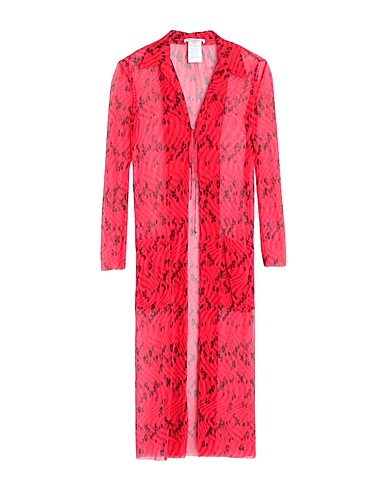 PHILOSOPHY di LORENZO SERAFINI Cardigan Fuchsia 100% Polyester, Silk