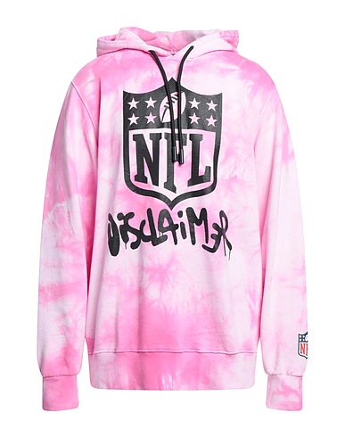 DISCLAIMER Hooded track jacket  Fuchsia 100% Cotton