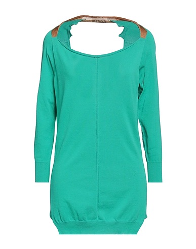 AVIÙ Jumper Emerald green 90% Cotton, 7% Rayon, 3% Polyester