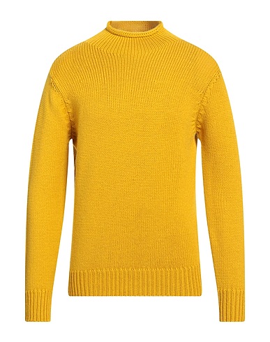 FILIPPO DE LAURENTIIS Polo neck Marigold 100% Merino Wool