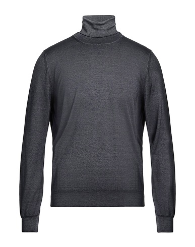 CANALI Polo neck Lead 70% Wool, 30% Silk